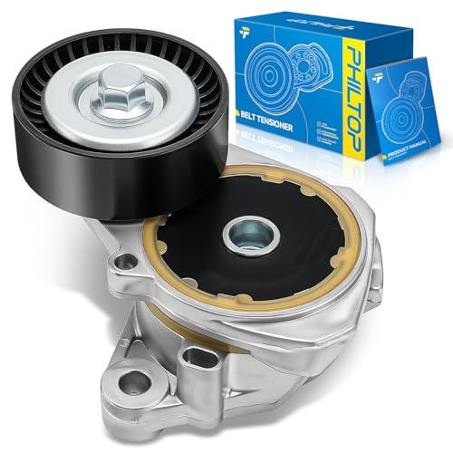PHILTOP Belt Tensioner Assembly for 2007-2017 Lexus LS460, OE # 89380