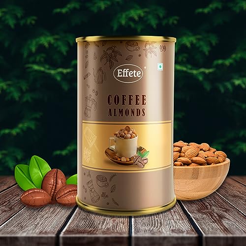 Image of Effete Coffee Almond - Chocolate Coated Coffee Almonds (96 g) - Crunchy Nuts Drenched in Smooth Milk Chocolate - Sweet Snack & Best Choice for Gifting an Occasions - Healthy Treat for All Ages