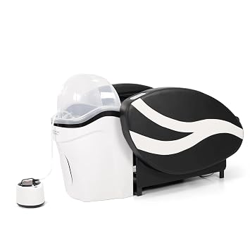 Berkeley Head Spa Bed, U-Shape Water Massage Shampoo Backwash Unit with Full Body Massage, Spa Resort Hair Salon Equipment