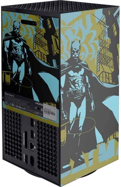 Skinit Decal Gaming Skin Compatible with Xbox Series X Digital Edition Console - Officially Licensed DC Comics Batman Poster Abstract Design