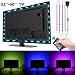 TV Backlight, SOLMORE RGB LED Strip Lights SMD 5050 Flexible Light USB Bias Monitor Lighting with Remote, TV Accent Lighting, Changing Color dapter for Flat Screen TV Accessories Desktop Bias Lighting