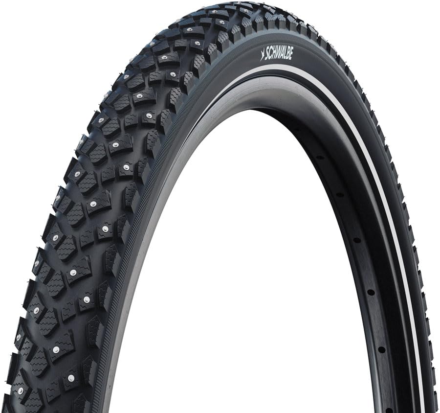 Pneu Schwalbe Marathon Plus Spike 26x1.75 pour circuler sur le verglas