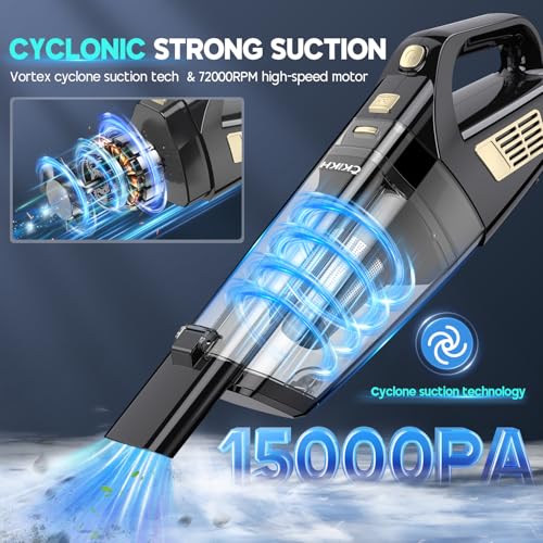 Using handheld cordless vacuum cleaner with versatile nozzles