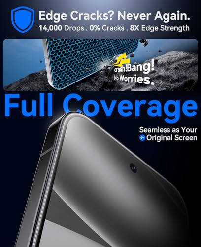 Image of Supershieldz By DABEN Screen Protector Compatible for Google Pixel 10 Pro XL / 9 Pro XL (6.8-Inch) Tempered Glass, Easy Installation Tool, 9H Hardness, HD Clear, Case Friendly, Full Coverage