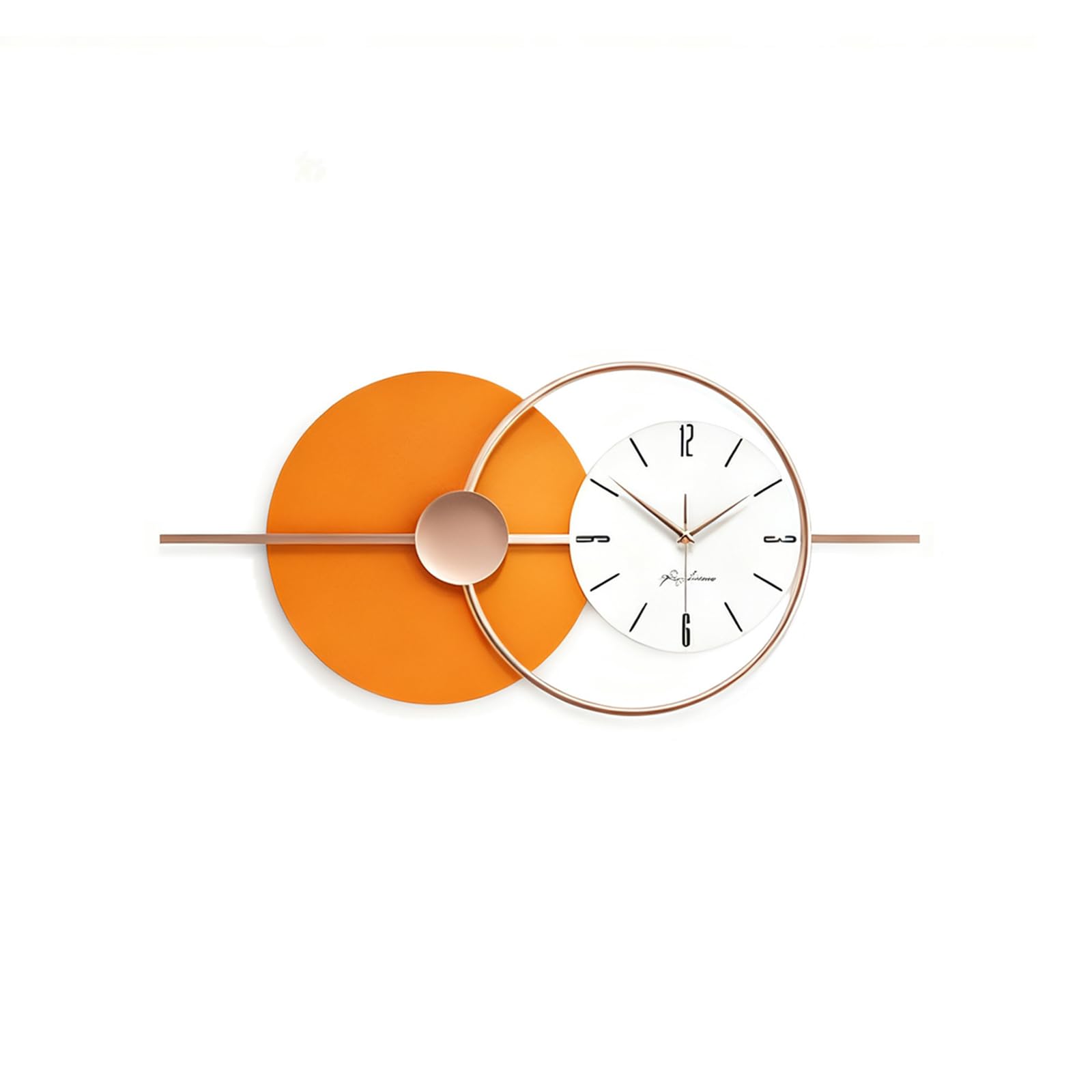 TWISAXC Modern Silent Wall Clock Large Clock Wall Decor Stylish Enhancements For Living Room Without Ticking Noise Distraction