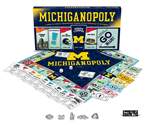 Late For The Sky University Of Michigan Monopoly