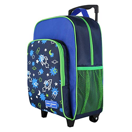 Mochila Com Rodinhas Infantil Escolar Tamanho (G) Meninos