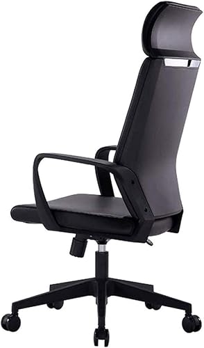 Silla de oficina con almohada para reposacabezas ajustable ergonómica de transferencia de elevación silla de computadora para el hogar, taburete con