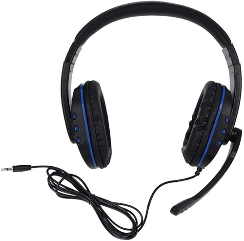 Gaming Headset Universal Gaming Headset Cuffie Gioco Over-Ear con Microfono Cuffie cablate per PS4 Slim PRO Ones X Switch Gaming Headset Universal Gaming Headset Cuffie Gioco Over-Ear con Microfono Cuffie cablate per PS4 Slim PRO Ones X Switch