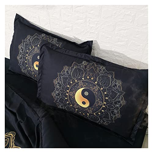 Linge de lit double Gossip avec fermeture éclair ciel étoilé