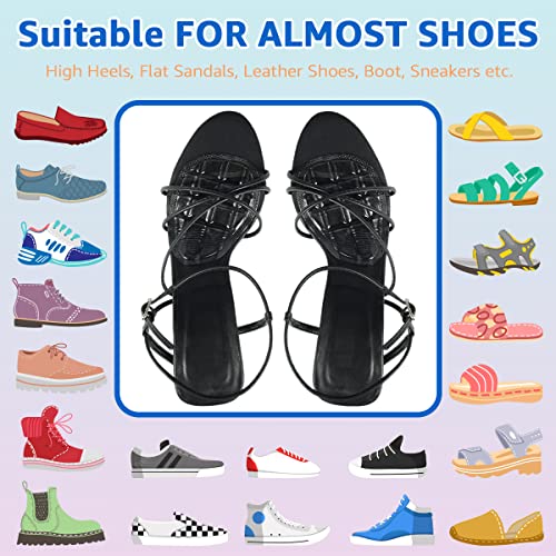Urwalk Ball Of Foot Cushions, Metatarsal Pads, Forefoot Pads, Anti Slip Shoe Inserts For Open Toe Shoe, Shoe Pads Heel Pads For Stop Feet From Sliding Forward- 3 Pairs (Clear) #TOP4