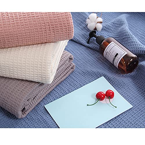 Serviettes de douche super douces et absorbantes à séchage rapide rose - 5