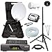 Produktbild netshop 25 Camping SAT Koffer Schüssel mit HD Receiver, Single LNB und 10m Kabel + Digital SAT-Finder + Dreibein Stativ (Mobile Sat Anlage 1 Teilnehmer) Set