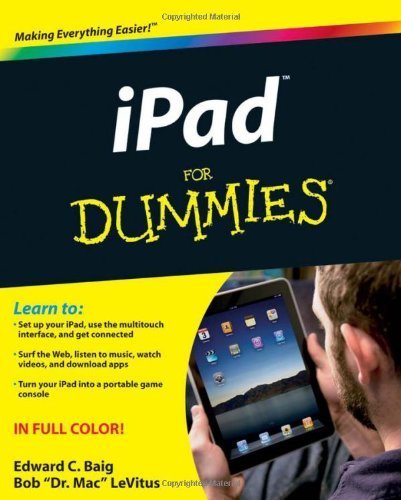 iPad For Dummies (For Dummies (Computers)) by Baig, Edward C., LeVitus, Bob (2010) Paperback