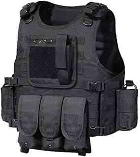 GZ XINXING Tactical Airsoft Paintball Vest (Black)