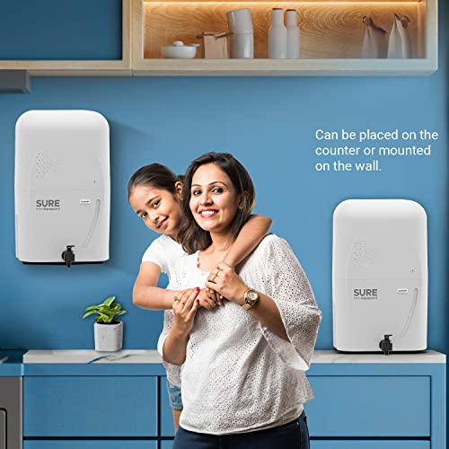 Image of Eureka Forbes Aquaguard Sure Champ Ro Water Purifier With 7L Storage Protects From Diarrhoea,Jaundice,Typhoid (Tds Up To 2000 Ppm Suitable For Municipal,Tanker,Borewell Water)