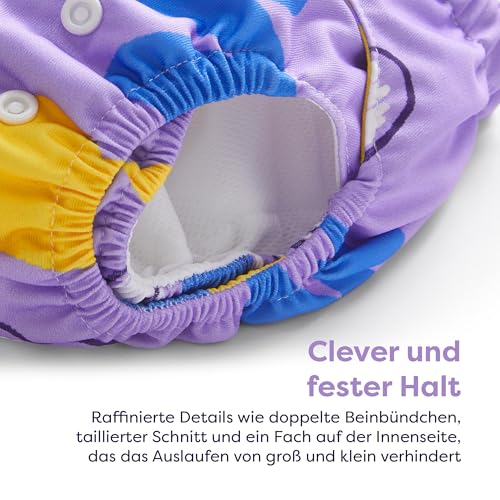 Bambino Mio, Revolutionäre Wiederverwendbare Windel, Warmherziger Marienkäfer - Nachhaltig, Öko-Tex, Waschbar, Baby und Kleinkind