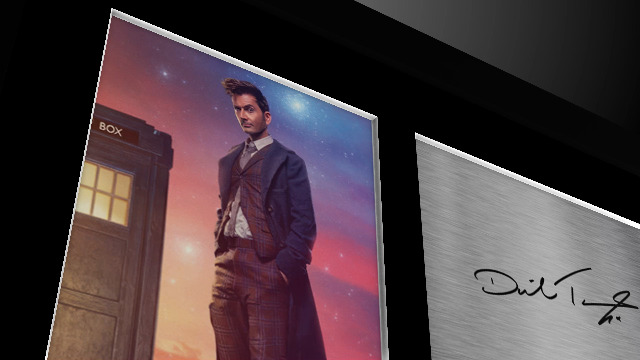 HWC Trading FR A4 David Tennant 14th Doctor Dr Who Gifts Printed