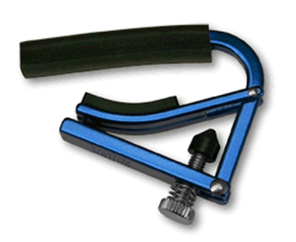Shubb L1BLU Lite Series Guitar Capo, Anodized Blue