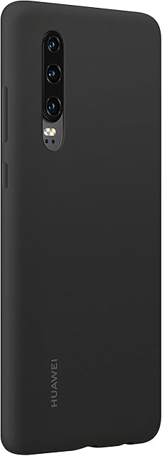 Huawei P30 Silicone Case Cover - Black