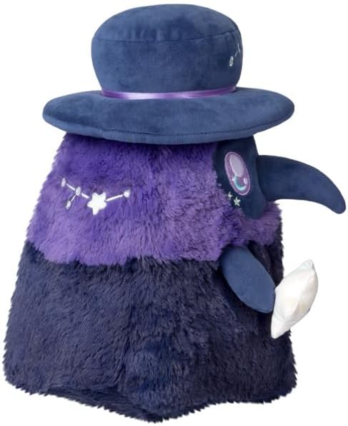 Squishable - Mini Squishable Midnight Plague Doctor - The Mysterious Doctor Plague Collection - 11 in - Soft Toy Collectible Stuffed Animal