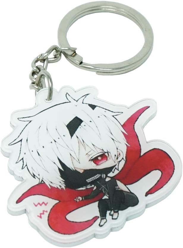 Tokyo Ghoul - Popular Anime Manga Series Acrylic Key Chain Ring (Kaneki Ken)