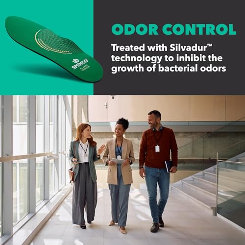 Image of Spenco RX Arch Cushion Full Length Comfort Support Shoe Insoles, Women's 9-10.5 /Men's 8-9.5
