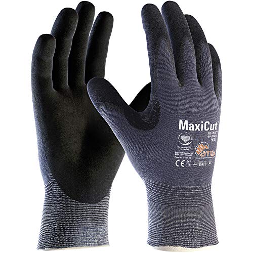 ATG 44-3745 Guantes MaxiCut® UltraTM - Nivel 5C - Azul, Talla 10 Cover
