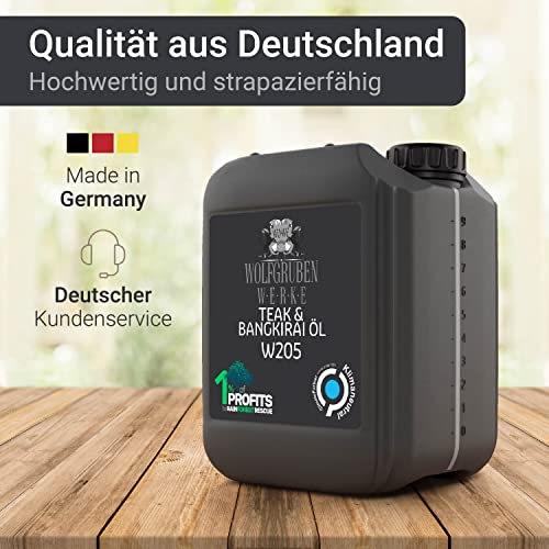 Terrassenöl für Teak- und Bangkirai-Holzpflege