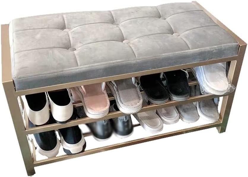 シューズベンチ シューズラック ソファ シート スツール チェンジシューズラック 寝室 リビングルーム 廊下 靴キャビネット ラック