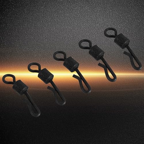 XHIKOWAT Q Turnbuckle Swivels Lightweight Fishing Tackle Accessory Outdoor Fishing for Freshwater and Saltwater Etc. 25pcs,Fishing Rods and Accessories - Image 4