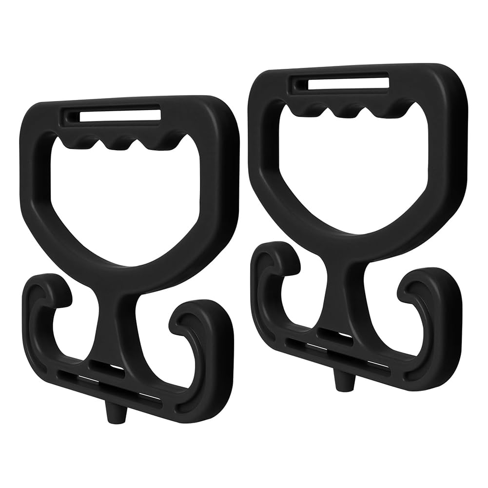Littimoon 2pcs Grocery Bag Carrier Handle Carrier Each Handle Holds 2 Pack Carrier Tool Shopping Bag Carrier