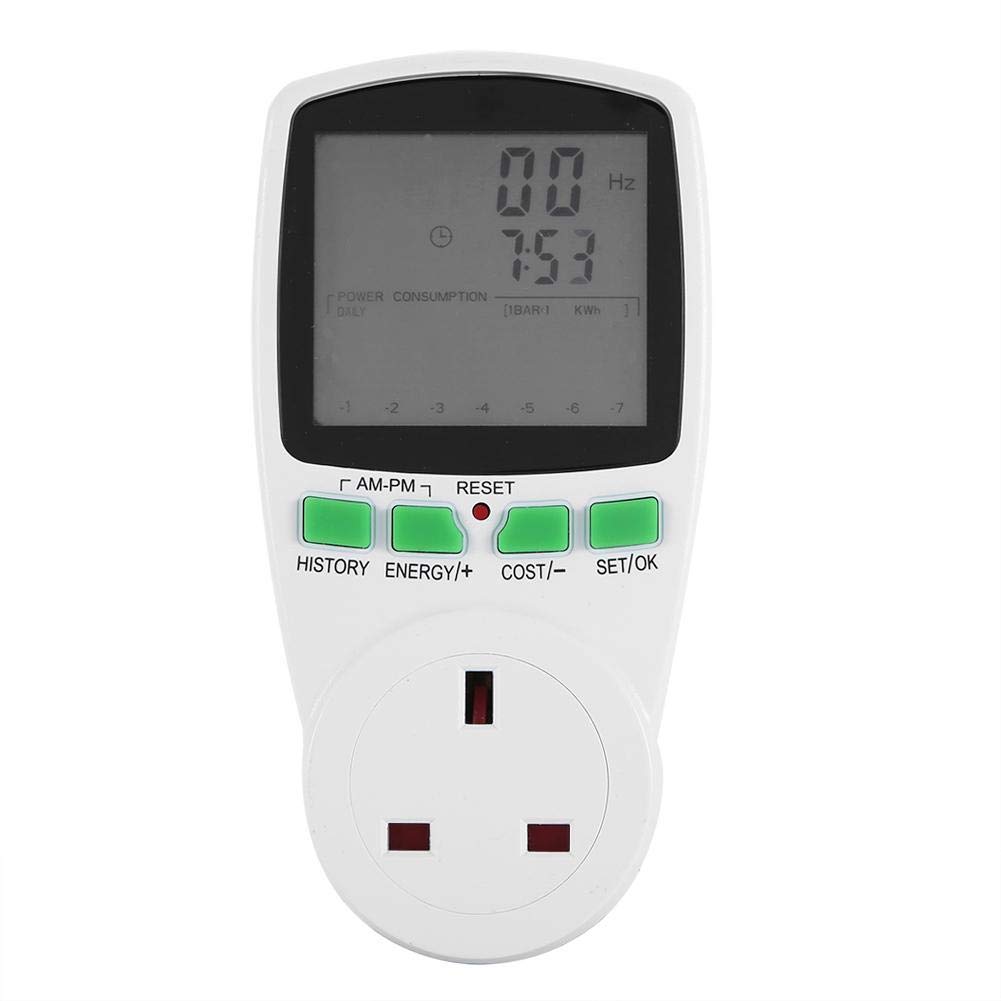 Buy Ciglow Multi Functional Electrical Meter Sockets Power Meter Monitor Socket with LCD
