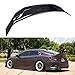 WheelX Rear Spoiler Compatible with 2016-2021 Honda Civic, Duckbill Fits for 2016 2017 2018 2019 2020 2021 4-Door Sedan, Trunk Exterior High Kick Tail Deck Lid Wing Lip (Glossy Black)