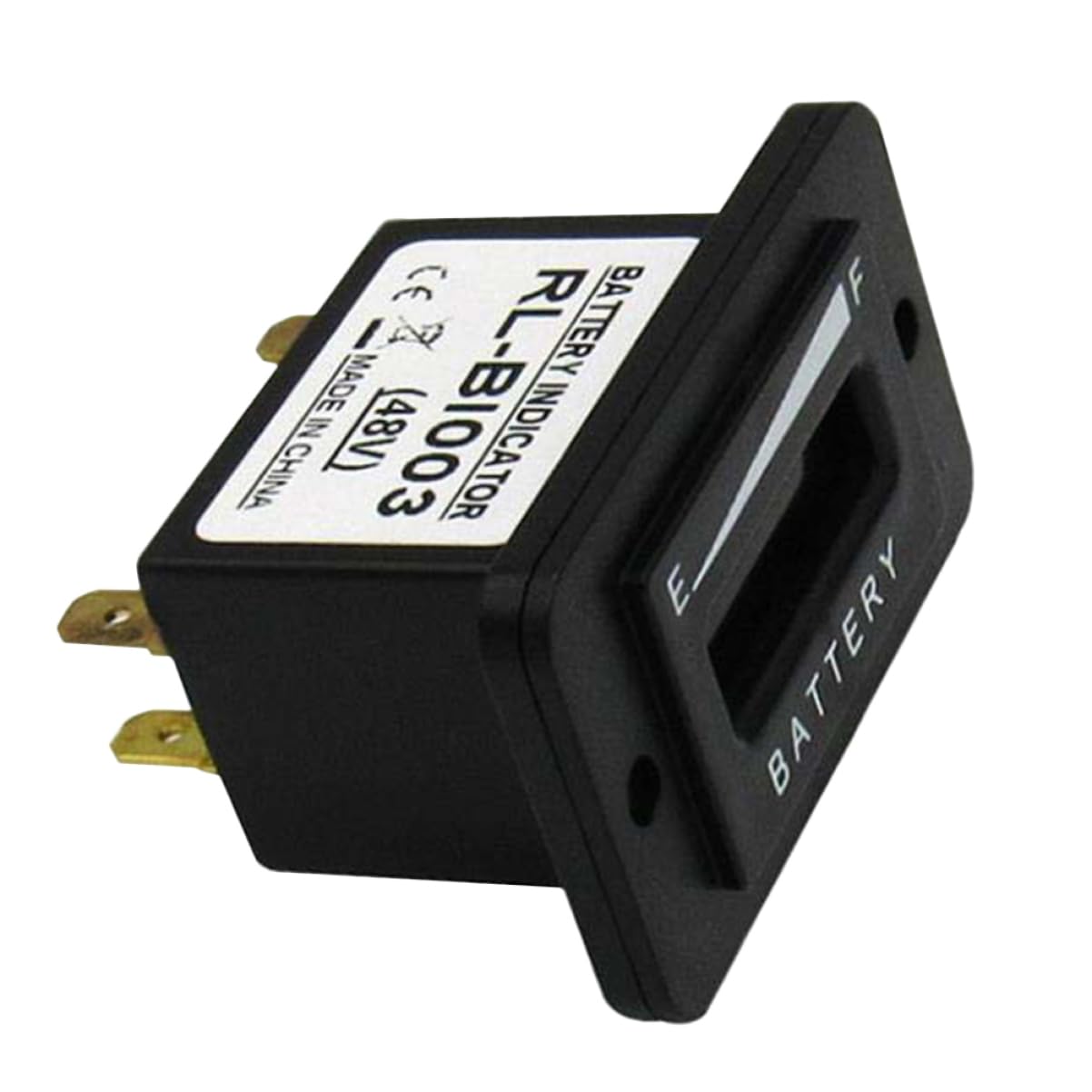1pezzi Indicator Led Di Capacità Della Batteria Tester Portatile Per Volt e Capacità Compatibile Con Veicoli Display Led Protezione Da Inversione Misuratore Duraturo