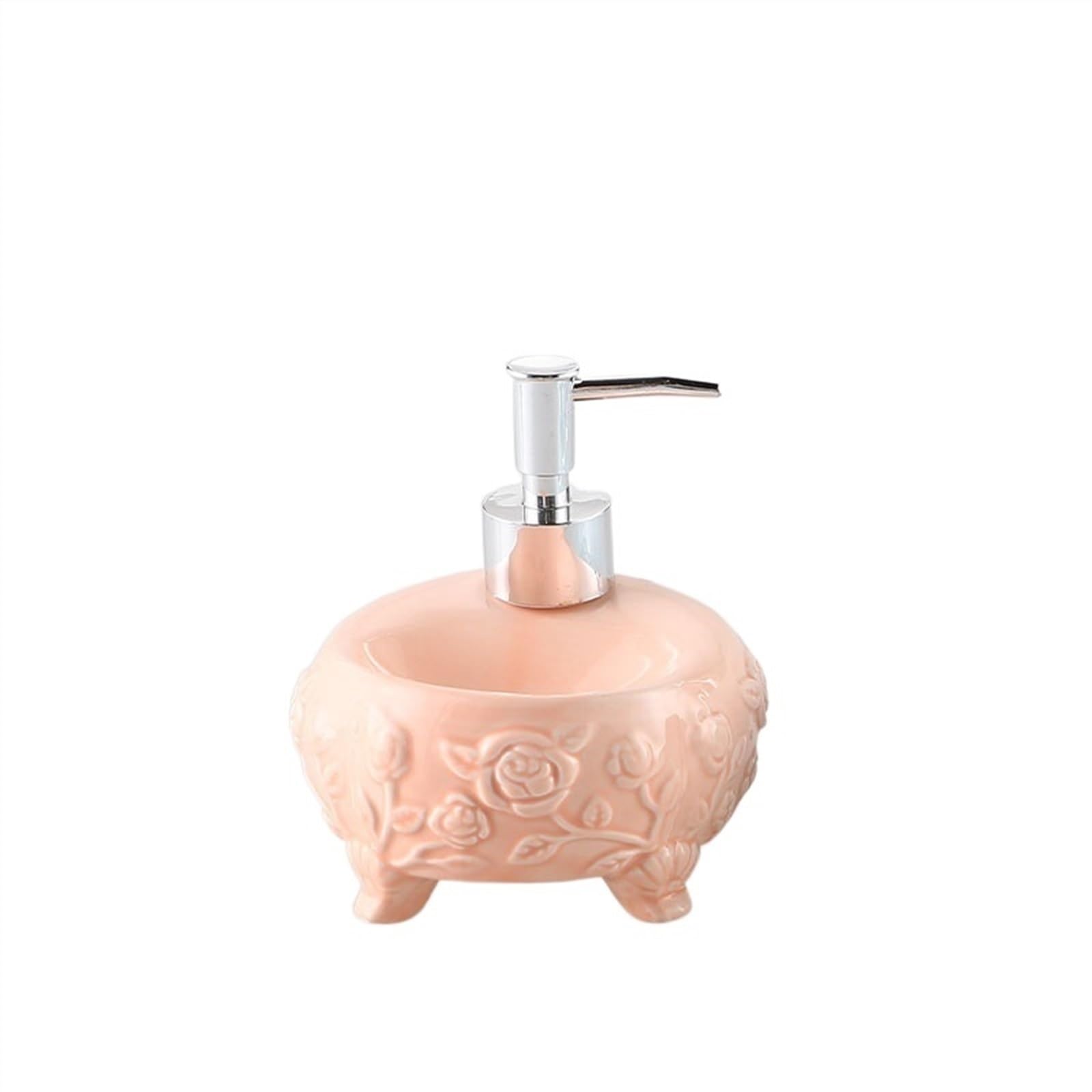 Dispensador de jabón para baño, dispensador de jabón de cerámica, dispensador de jabón de manos, dispensador de jabón de cocina, para jabón de manos, jabón, dispensador de bomba de mano de