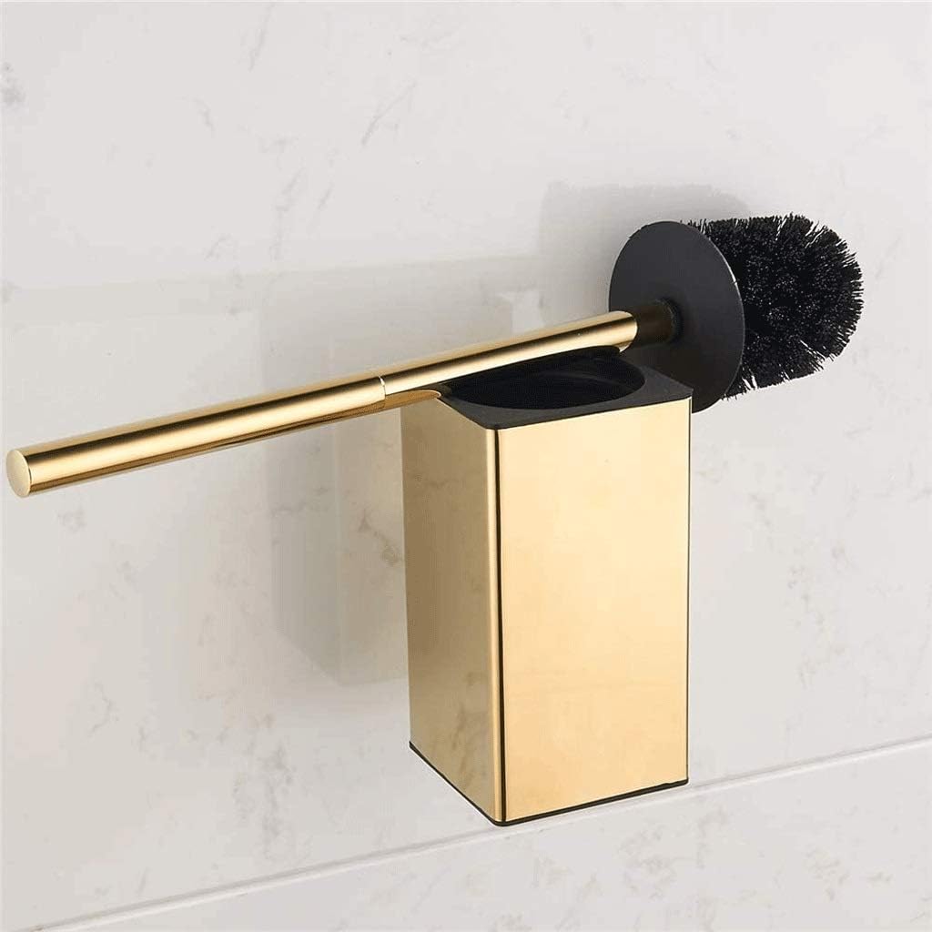 Toilet Brush with Holder Stainless Steel, for Cleaning and Scrubbing Bathroom Accessories