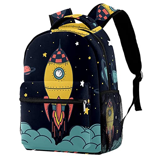 Sac à dos dessin animé planètes pour les sorties scolaires et voyages ado