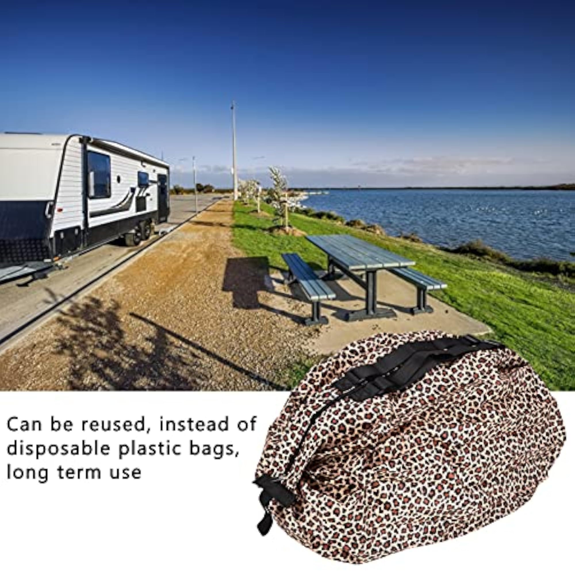 Foldable Lightweight Portable Shopping Tote