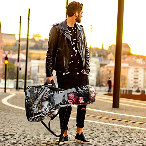 Housse imperméable pour guitare acoustique avec double bandoulière et poche Motif feuilles d’écureuil Violet… - Les Beatles, Paul McCartney, John Lennon, RIngo Starr, George Harrison Housse imperméable pour guitare acoustique avec double bandoulière et poche Motif feuilles d'écureuil Violet… – Image 7