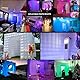 SAYOK Aufblasbares Fotostand-Gehäuse mit LED-Licht und Luftgebläse | 2.5m tragbares Fotostand-Kulissenzelt für Party-Hochzeits-Event (Two Door)