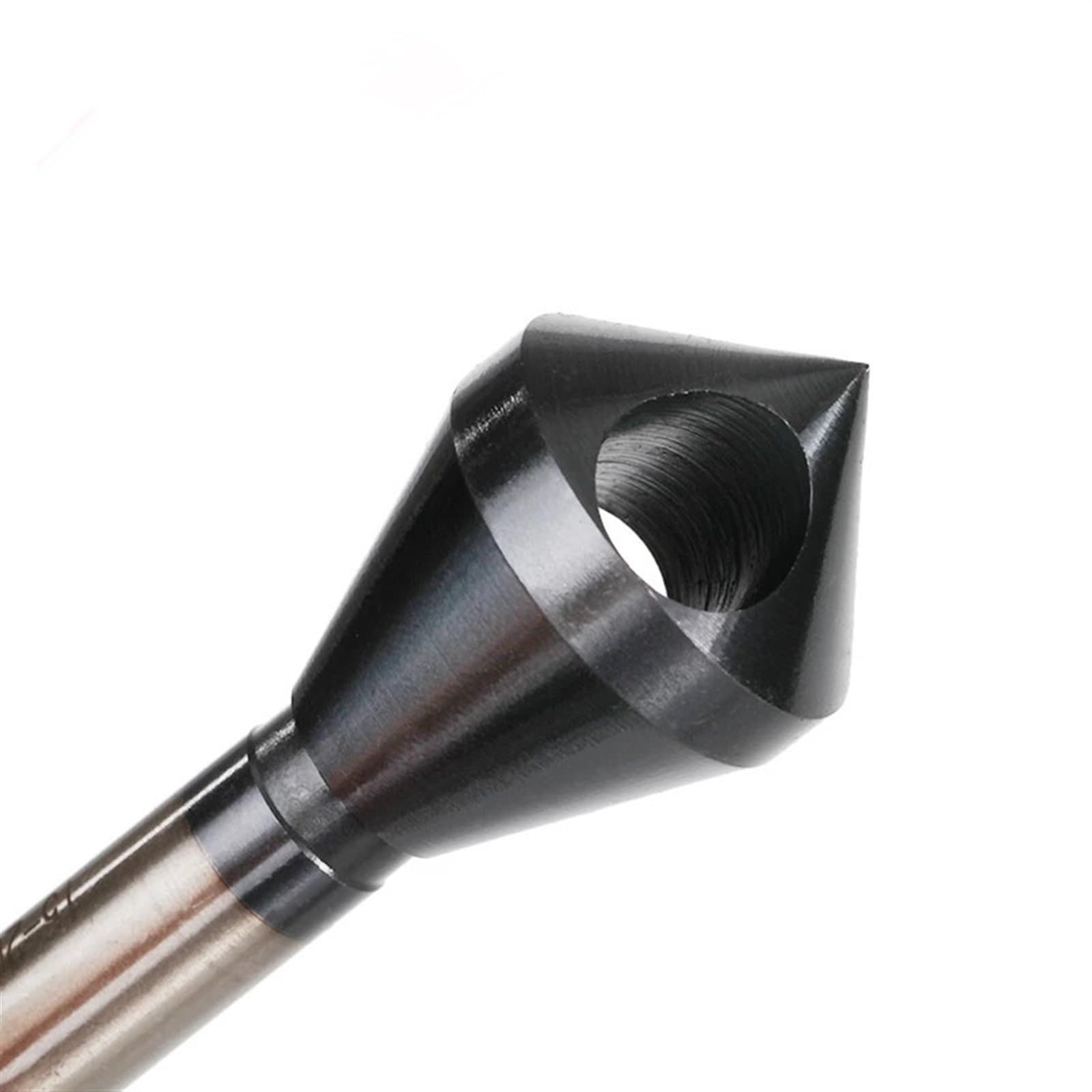 Broca avellanadora for desbarbado de cobalto M35, broca avellanadora de 90 grados, HRC89 TiAlN HSS-CO, broca for biselado de orificios oblicuos(15-20mm)