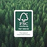 by Amazon Classic Kitchen Roll, 3-ply, Strong and Absorbent, 3 Rolls (1 Pack of 3), 80 Sheets per Roll, FSC Certified - Image 6