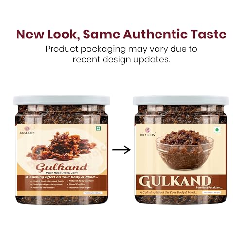 Image of BRALCON Natural Gulkand Rose Petal Jam - 400g