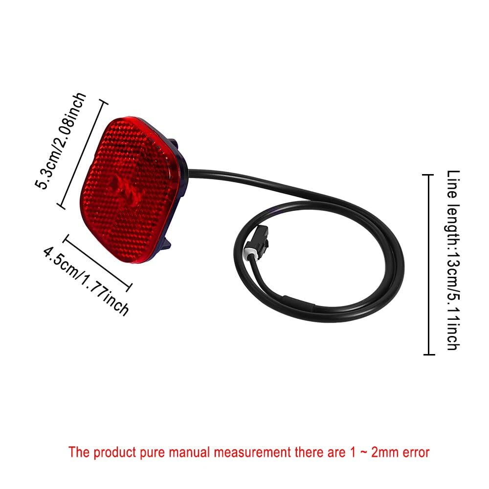JOYSOG Garde-boue arrière pour trottinette électrique Ninebot F3 F3 Pro avec accessoires feux arrière