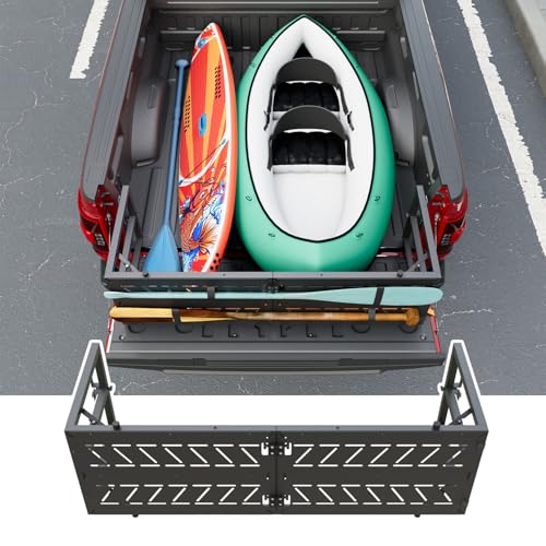 Xipoo Truck Bed Extender Compatible with 2015-2025 Ford F150 Tailgate Extender Bed Extension Replacement for 2015-2025 Ford F-150 Accessories