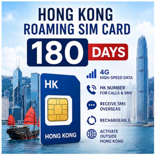 Carte SIM Hong Kong pour recevoir vos SMS de vérification à l'étranger en 4G