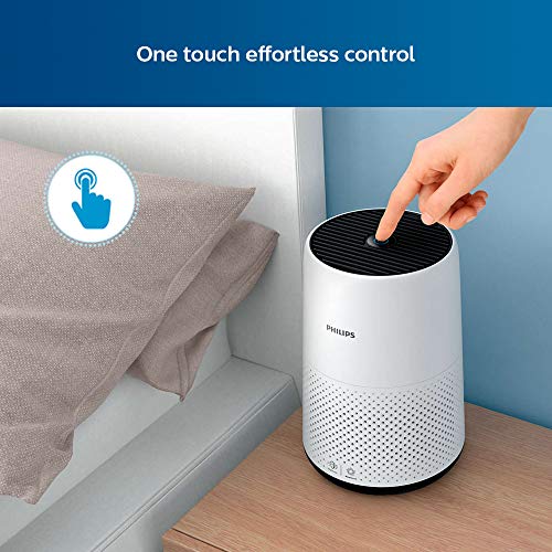 Image of Philips AC0820 /20 air Purifier- Removes 99.95% air pollutants, one Touch Effortless Operation, Color Indication for Real time air Quality, Ideal for Small Rooms