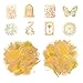 Adesivi per scrapbooking, 360 pezzi, per album di ritagli, vintage, trasparenti, adesivi decorativi con bordo a caldo, adesivi per fai da te, biglietti di auguri, scrapbooking, diario