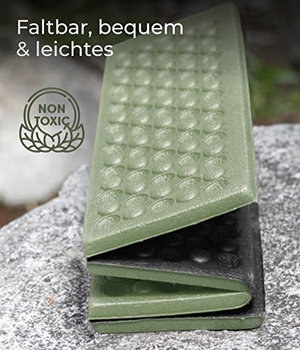AceCamp Tragbare ultraleichte Mini-Klappmatte, wasserdicht, Schaumstoff-Sitzpolster für Outdoor-Aktivitäten, faltbar, leicht… – Ansicht 2